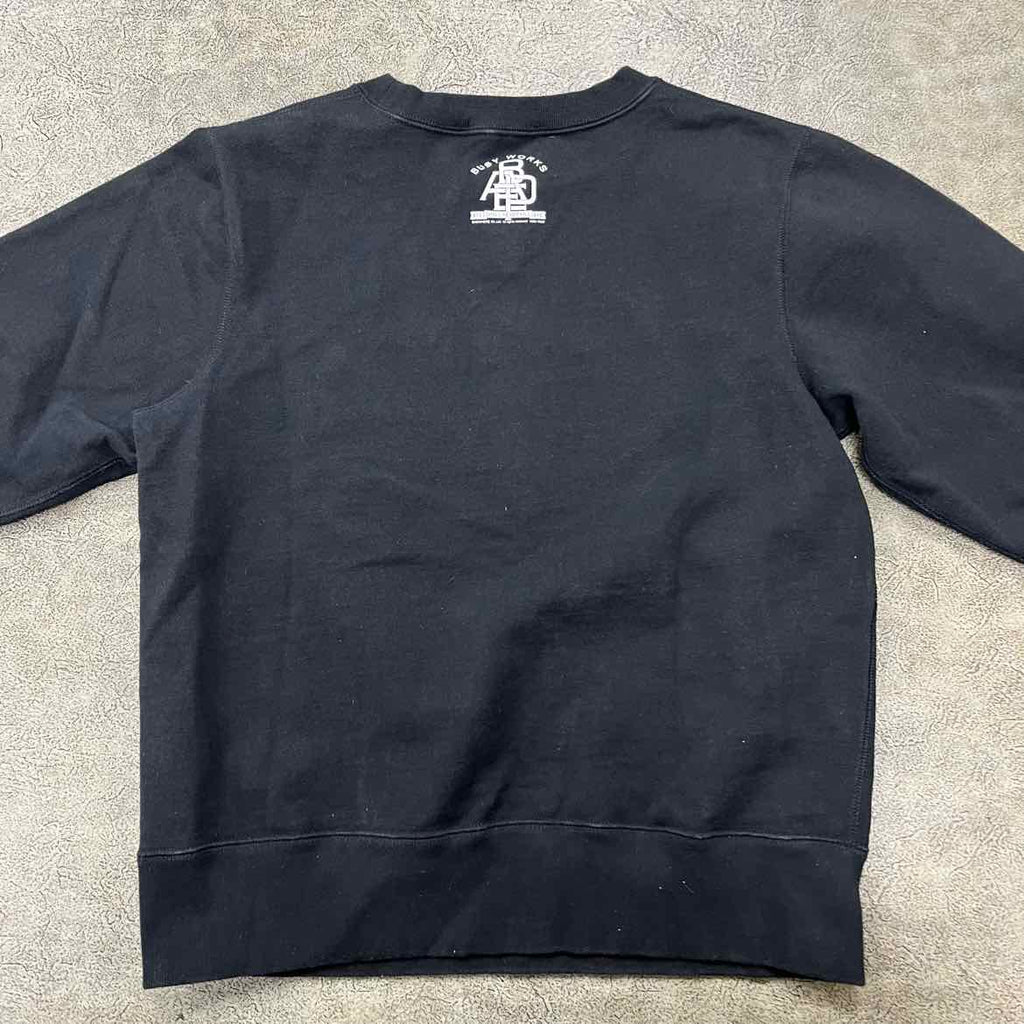 Bape Crewneck Sweater "APE SHALL NEVER" Black Used Size S