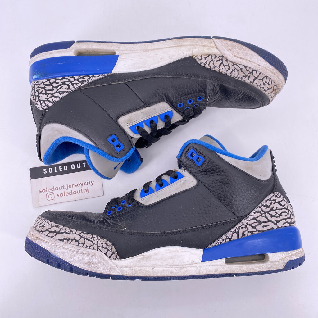 Air Jordan 3 Retro "Sport Blue" 2014 Used Size 11