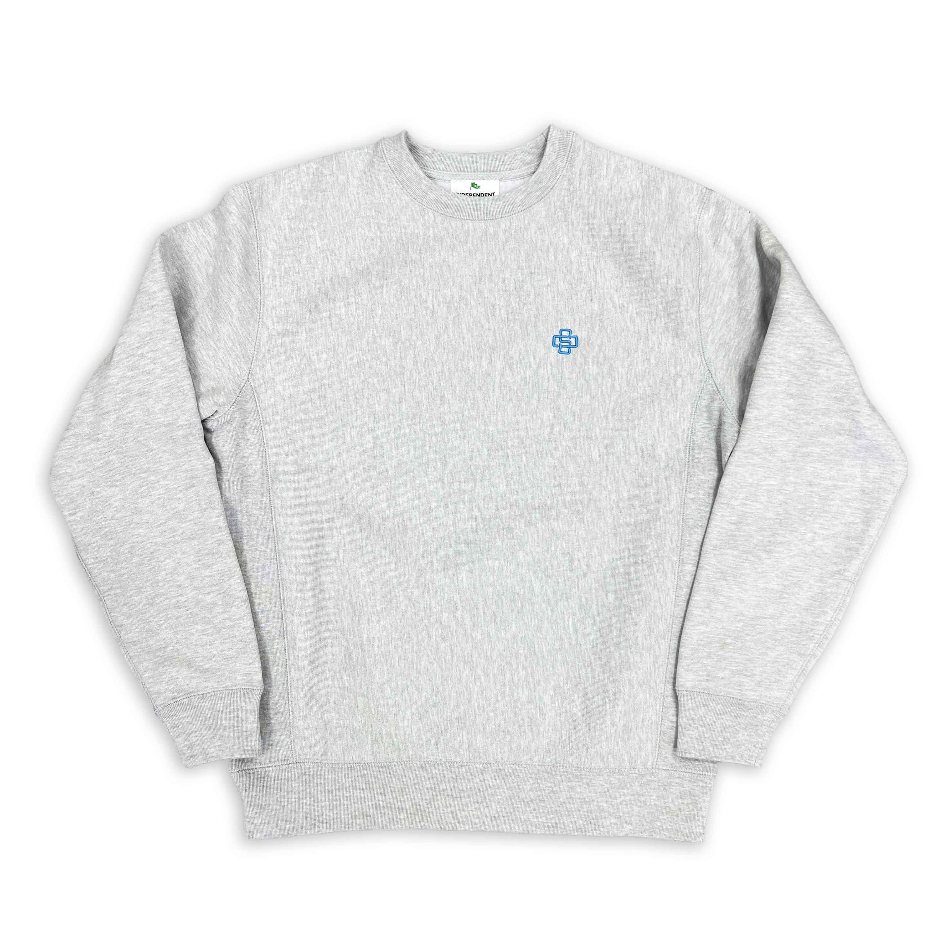 Soled Out Crewneck Sweater &quot;SO+&quot; Grey New Size XL