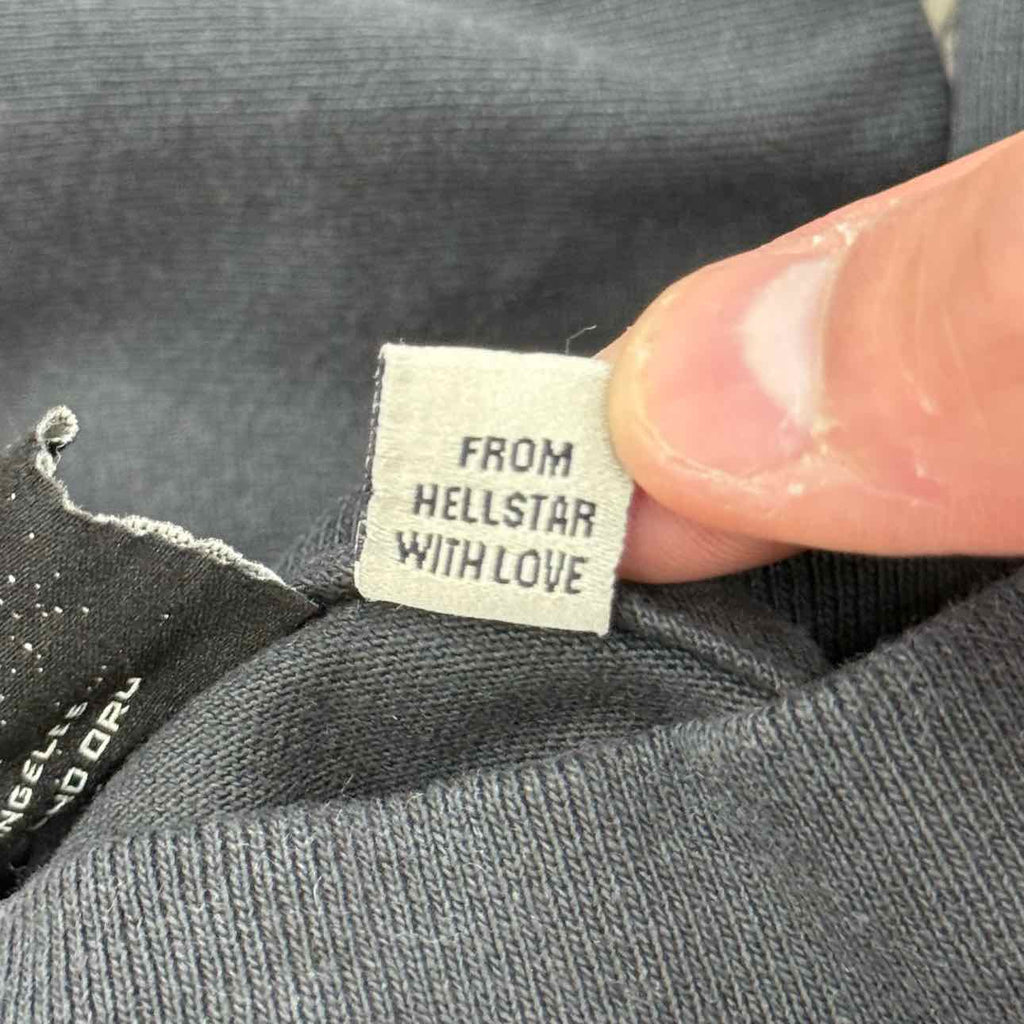 Hellstar T-Shirt "GLITTER" Black New Size S