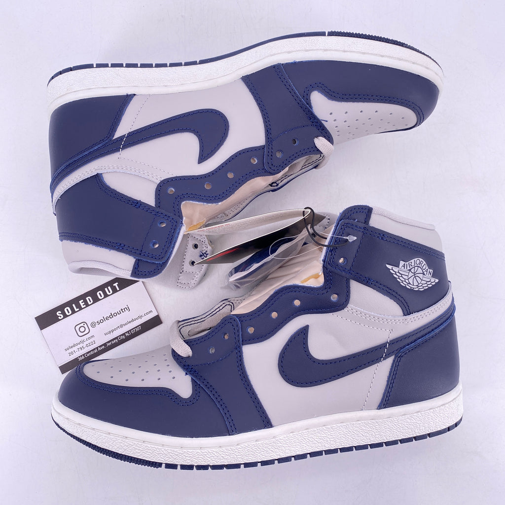 Air Jordan 1 HI 85' "College Navy" 2022 New Size 10