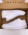 Air Jordan 1 Low "Triple White" 2020 Used Size 11