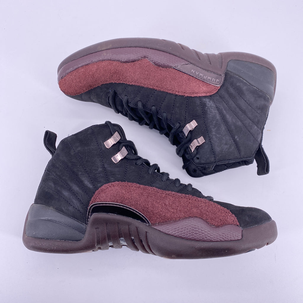 Air Jordan (W) 12 Retro "A Ma Maniere Black" 2023 Used Size 7W