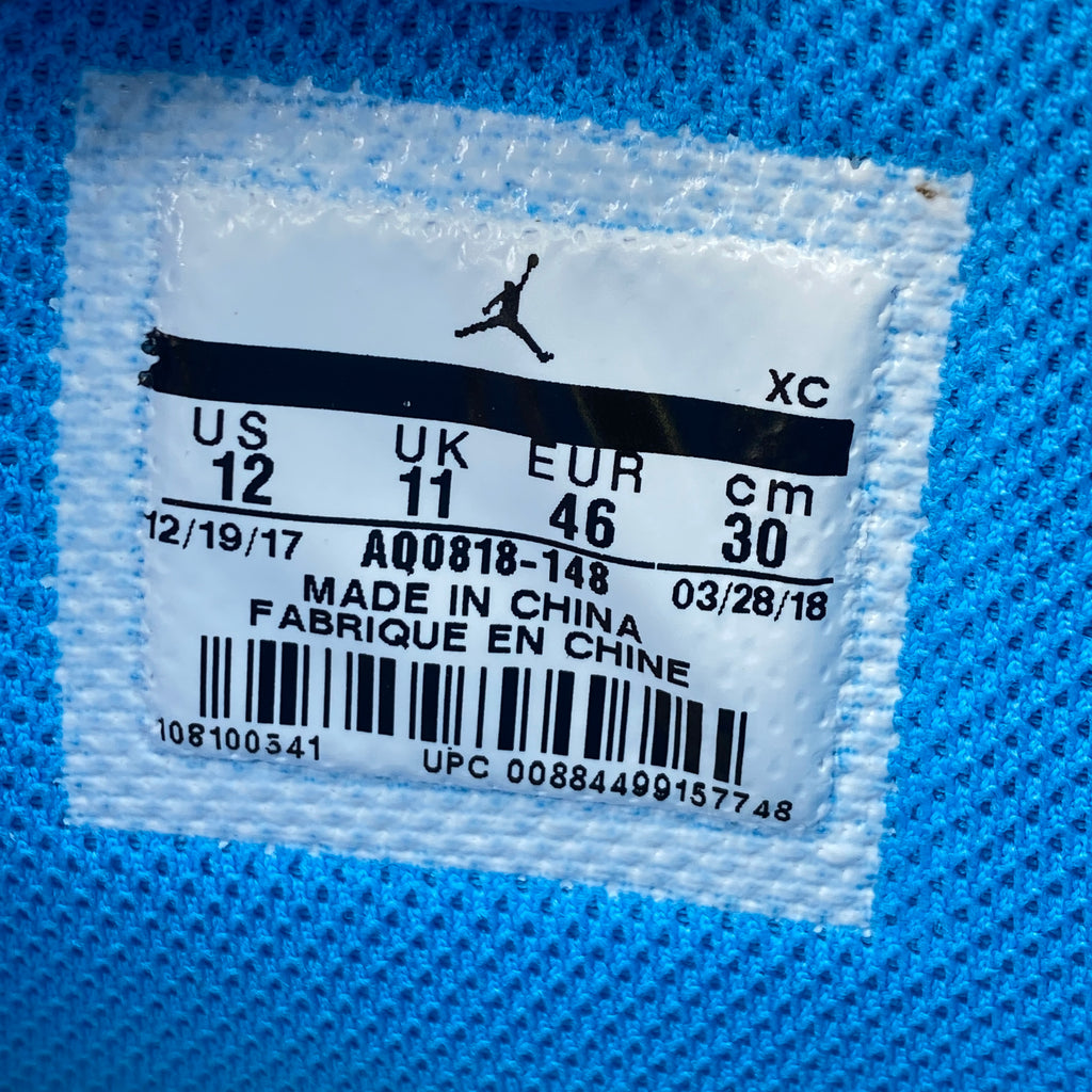 Air Jordan 1 Retro High OG "Off White Unc" 2018 New Size 12