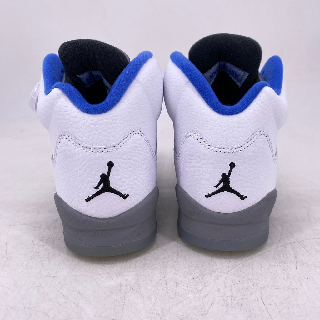 Air Jordan (GS) 5 Retro "White Stealth" 2021 New Size 7Y