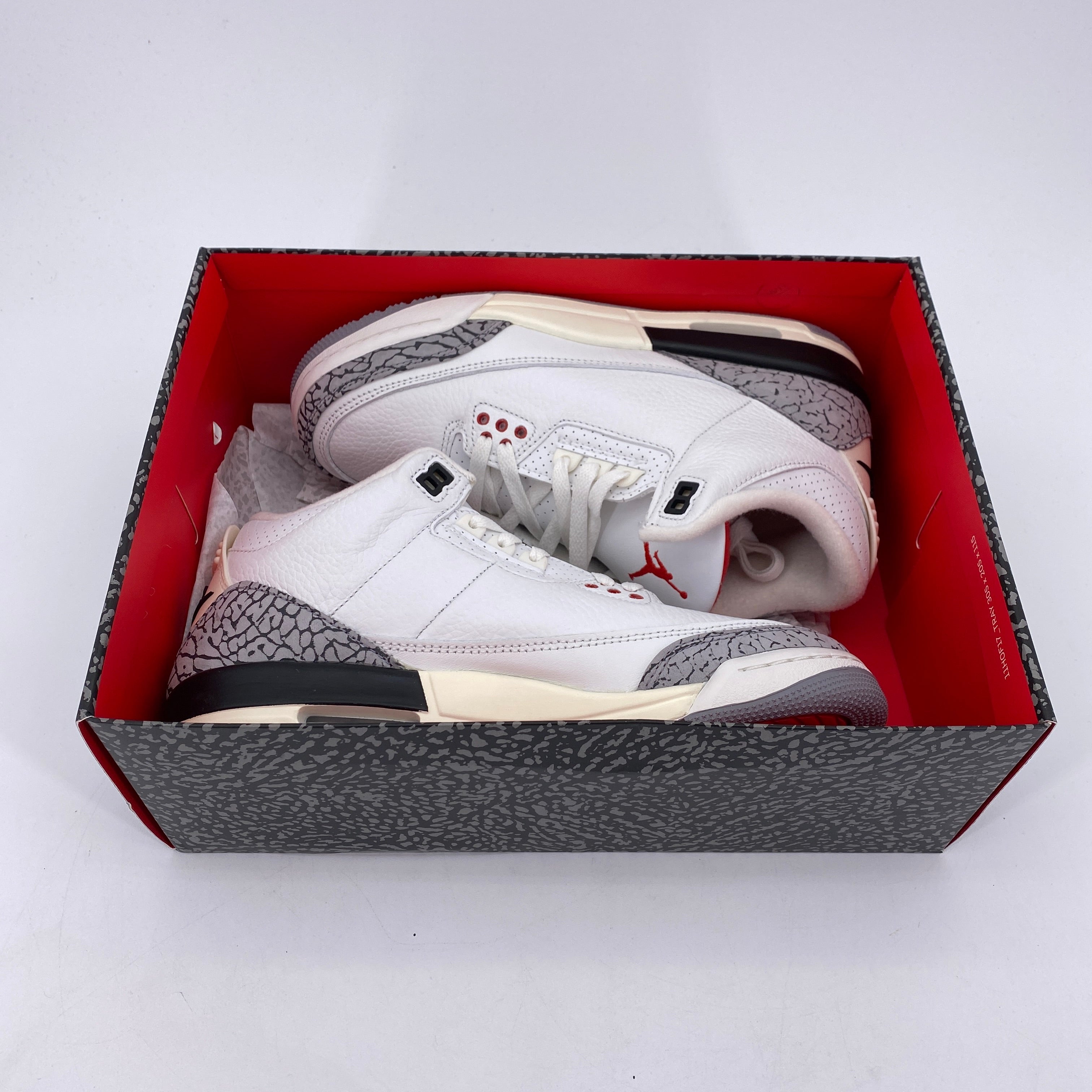 Air Jordan (GS) 3 Retro &quot;White Cement Reimagined&quot; 2023 New Size 6.5Y