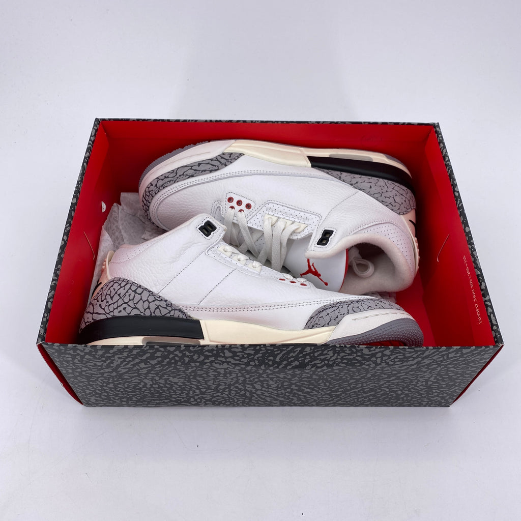 Air Jordan (GS) 3 Retro "White Cement" 2023 New Size 6.5Y