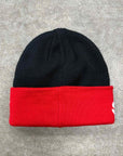 Stussy Beanie "HELVETIA JACQUARD" Used Black Size OS