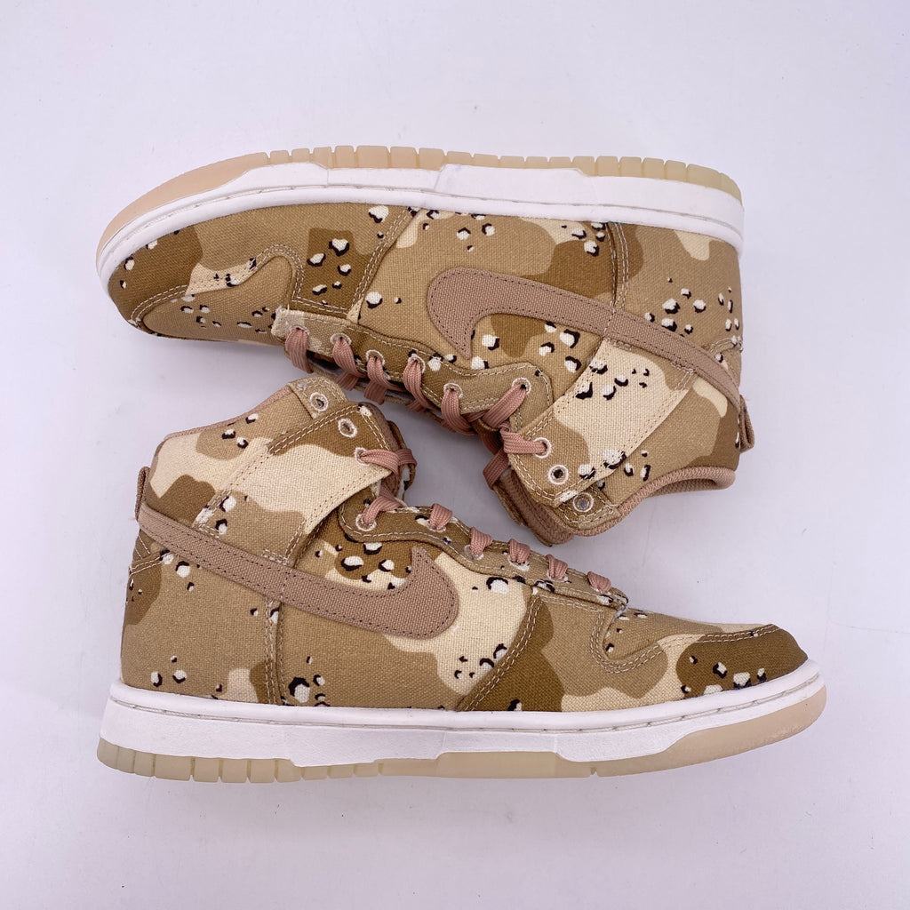 Nike (W) Dunk High "Desert Camo" 2022 Used Size 6.5W