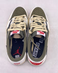 Air Jordan 1 Retro Low "Travis Scott Medium Olive" 2024 New Size 11