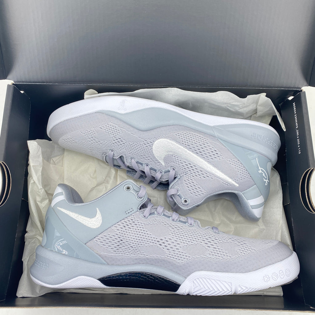 Nike (GS) Kobe 8 "Wolf Grey" 2024 New Size 5.5Y