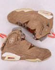 Air Jordan 6 Retro "British Khaki" 2021 New Size 4.5