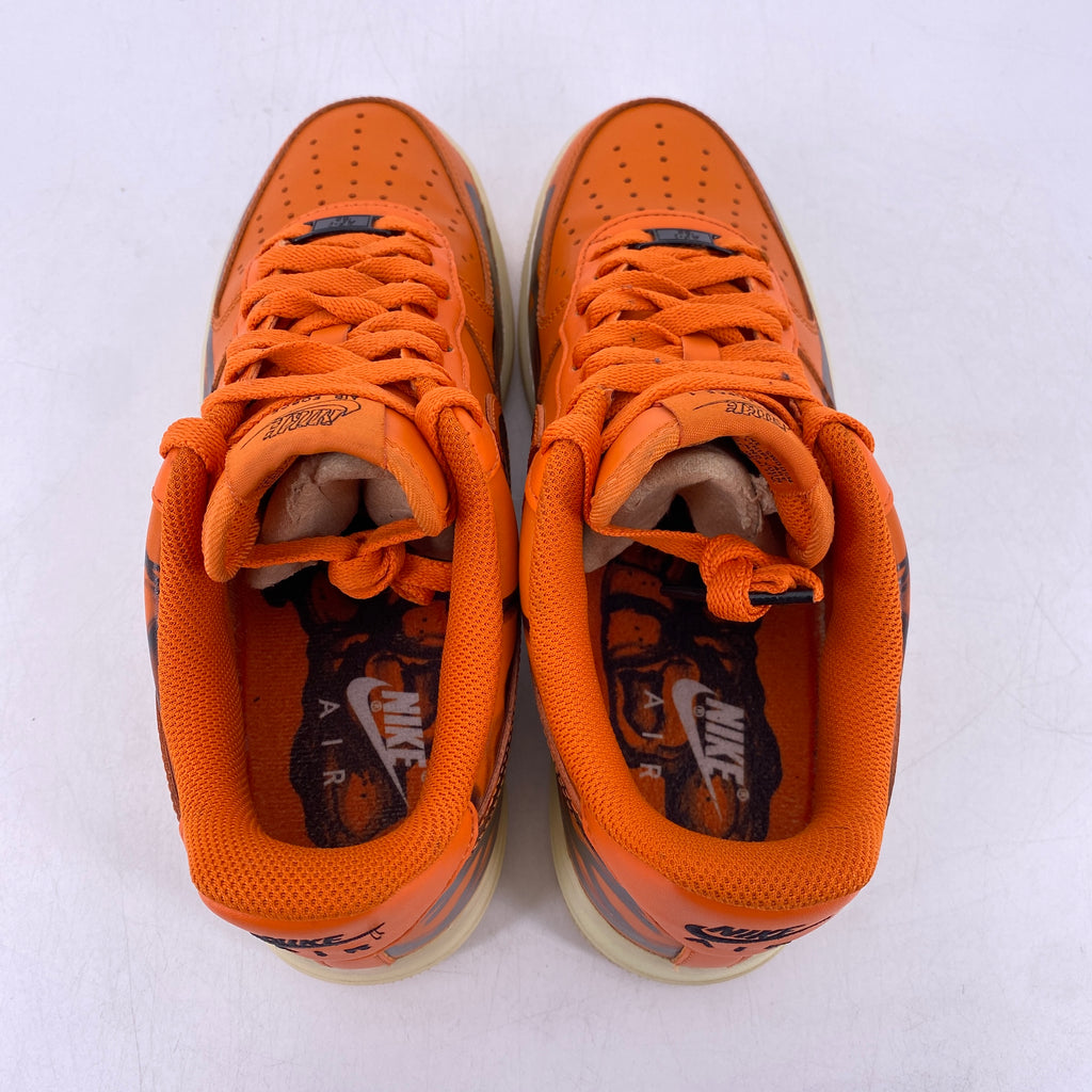 Nike Air Force 1 "Orange Skeleton" 2020 Used Size 8