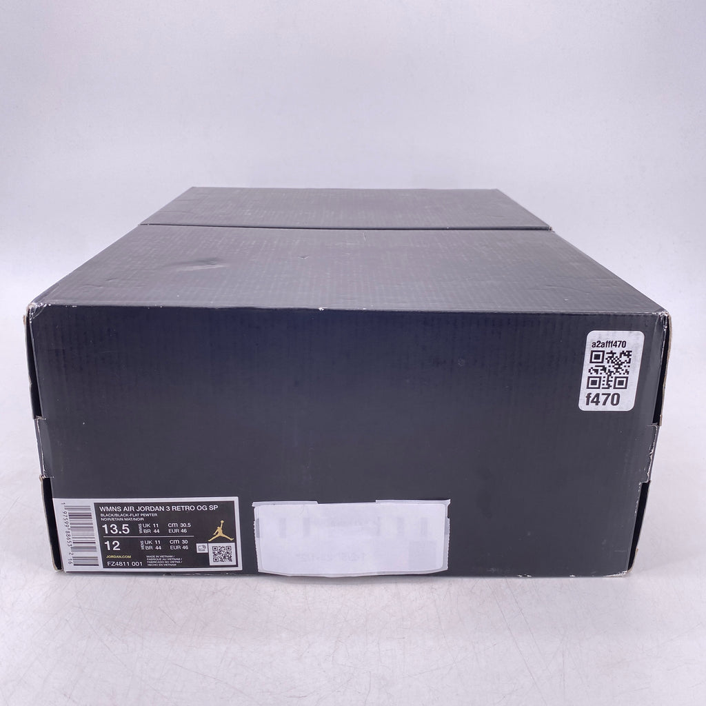 Air Jordan (W) 3 Retro "A Ma Maniere" 2024 New Size 13.5W