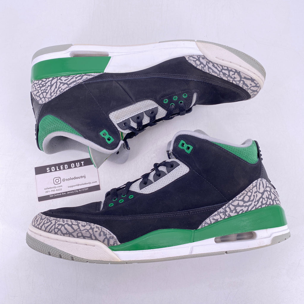 Air Jordan 3 Retro "Pine Green" 2021 Used Size 13