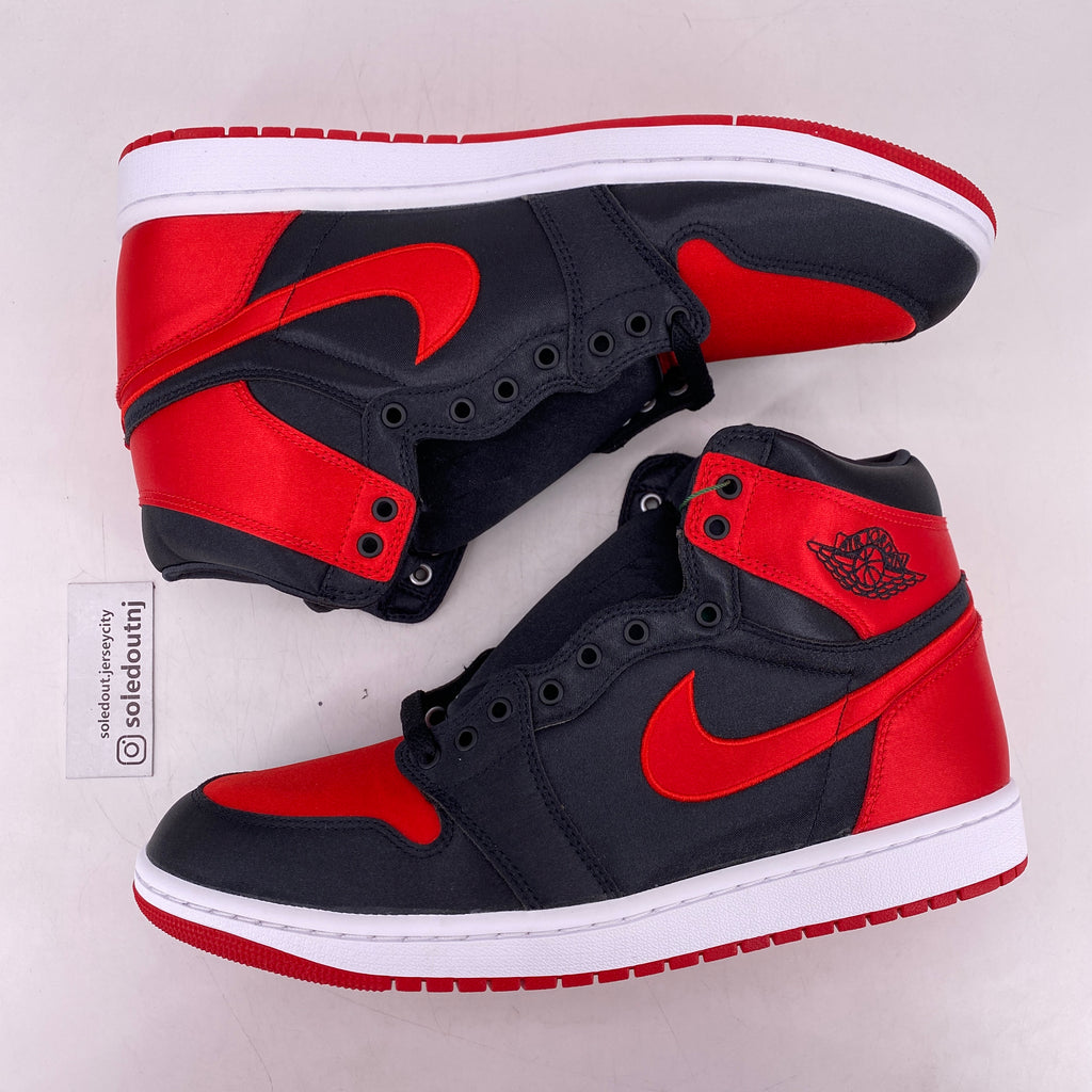 Air Jordan (W) 1 Retro High OG "Satin Bred" 2023 New Size 12W