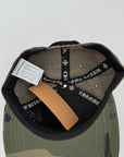 Chrome Hearts Snapback "LEATHER CROSS" New Orange Size OS