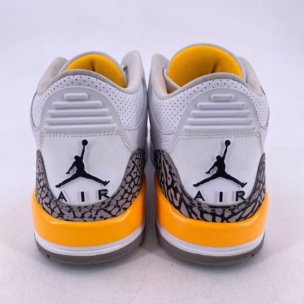 Air Jordan (W) 3 Retro "Laser Orange" 2020 Used Size 9.5W