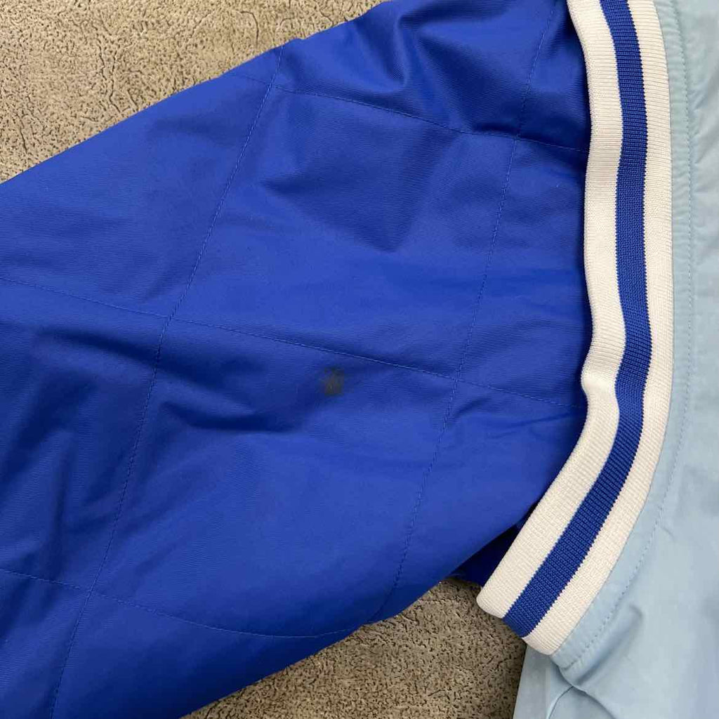 Supreme Jacket "MITCHELL & NESS QUILTED" Blue Used Size S