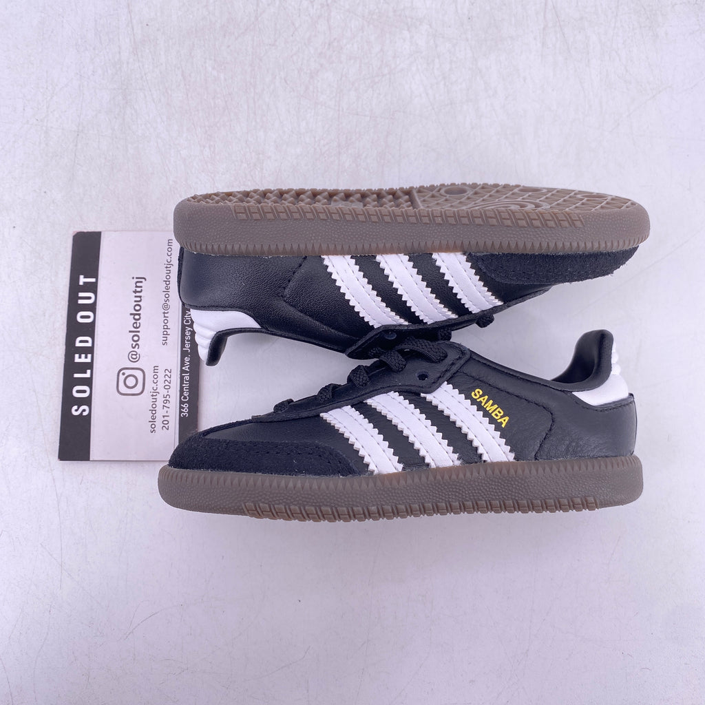 Adidas (TD) Samba "Black Gum"  New Size 6K