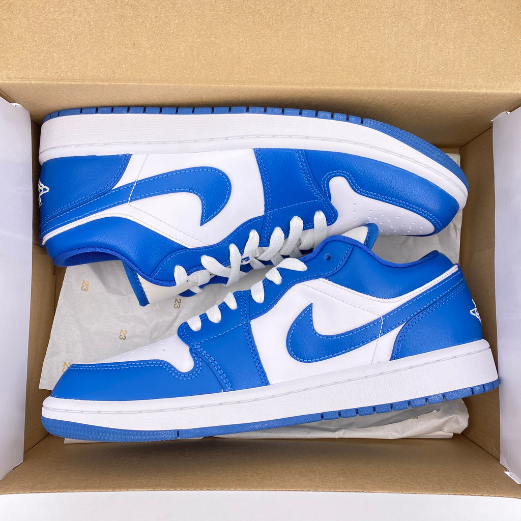 Air Jordan (W) 1 Low "Marina Blue" 2022 Used Size 10.5W