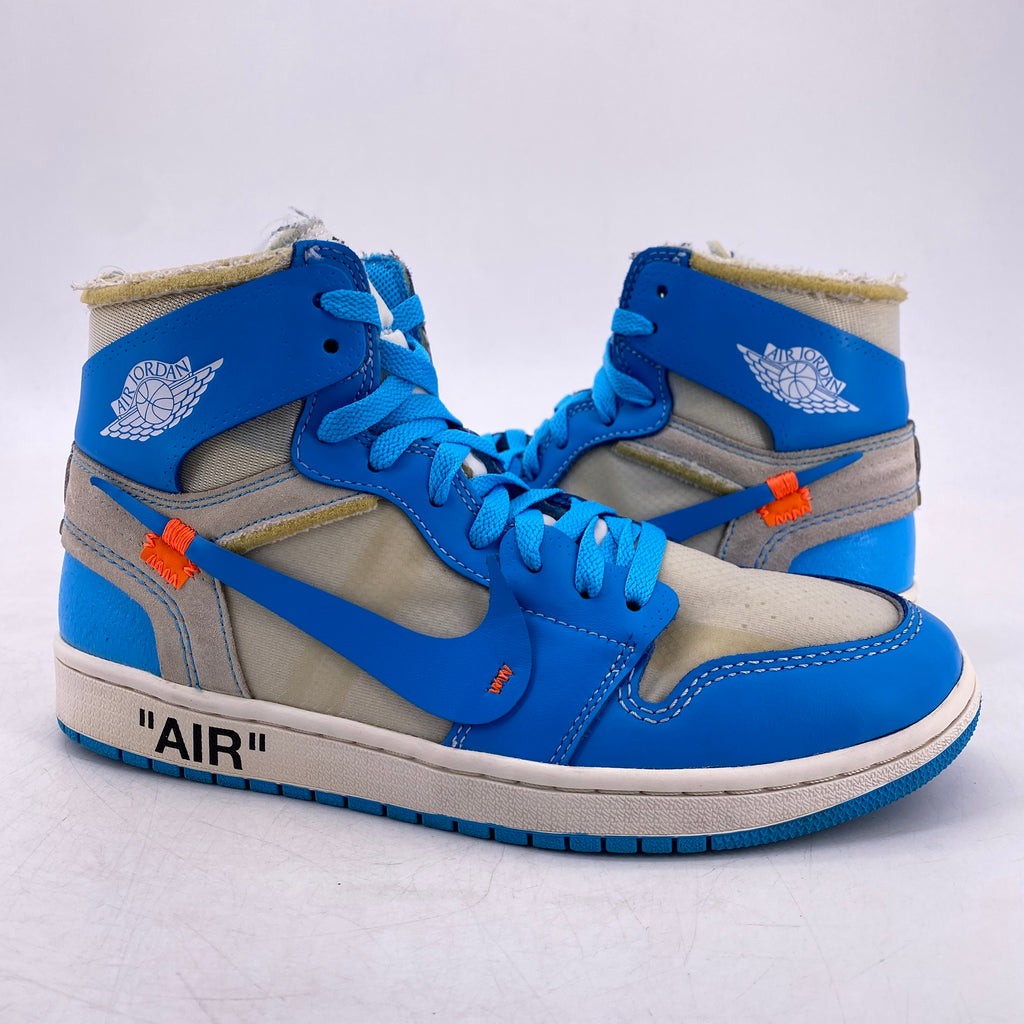 Air Jordan 1 Retro High OG "Off White Unc" 2018 Used Size 8.5