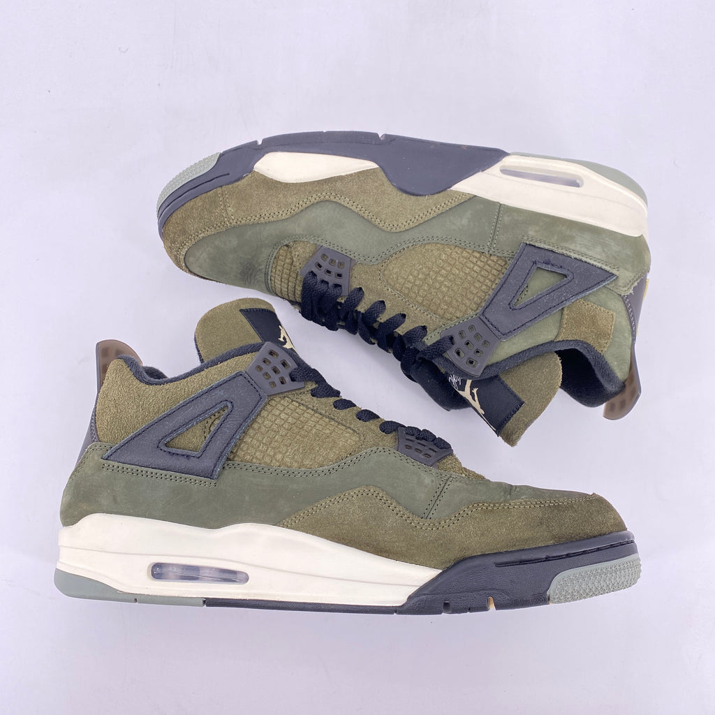 Air Jordan 4 Retro "Medium Olive" 2023 Used Size 13