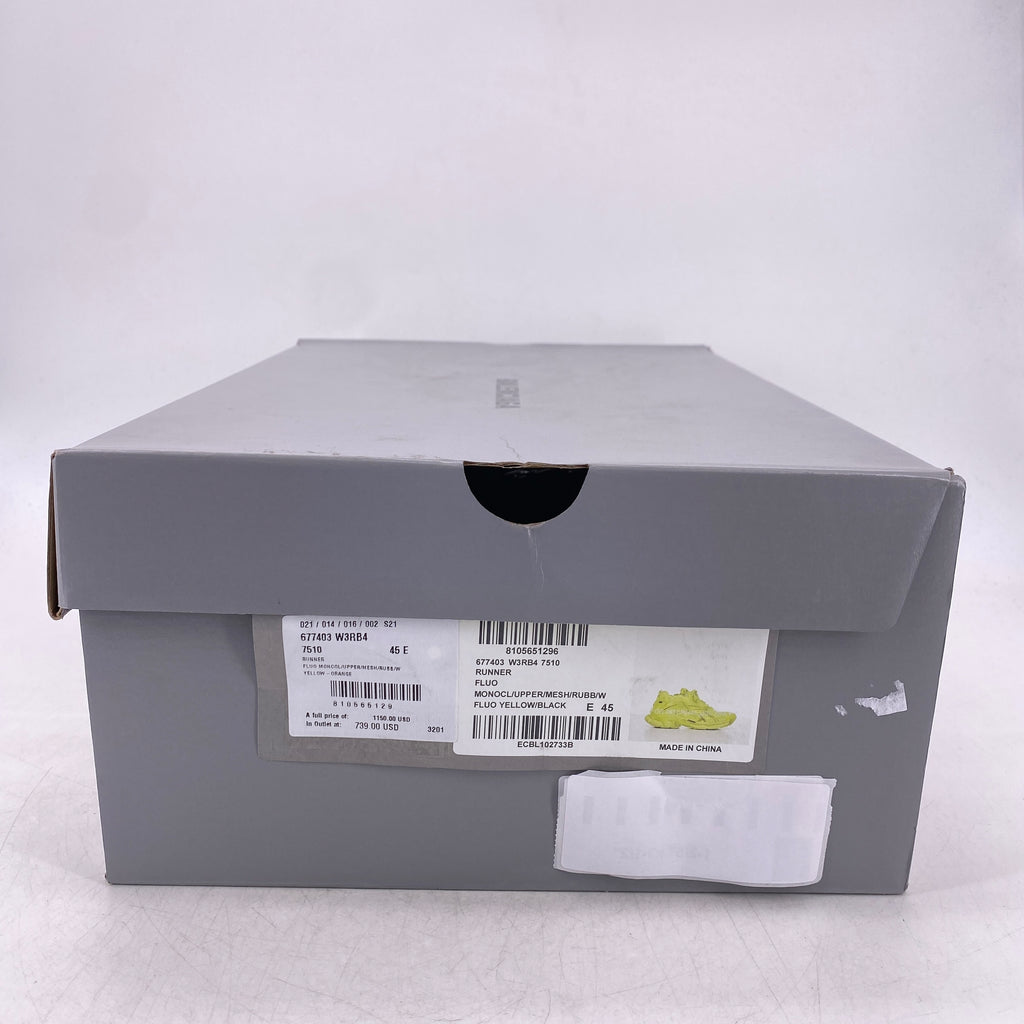 Balenciaga Runner "Fluorescent Yellow" 2023 New Size 45