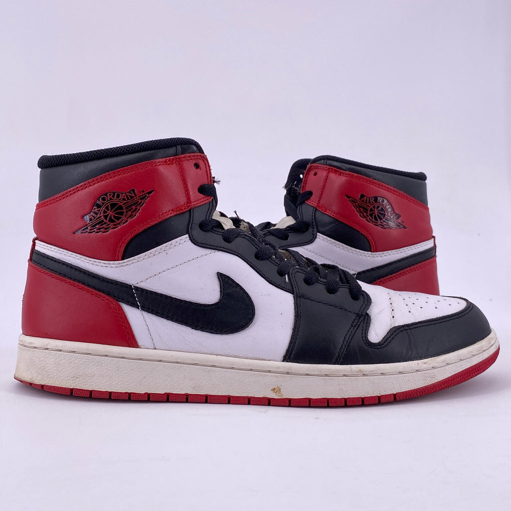 Air Jordan 1 Retro High OG "Black Toe" 2013 Used Size 12