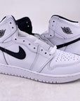 Air Here jordan (GS) 1 Retro High OG "Ying Yang White" 2016 New Size 6Y