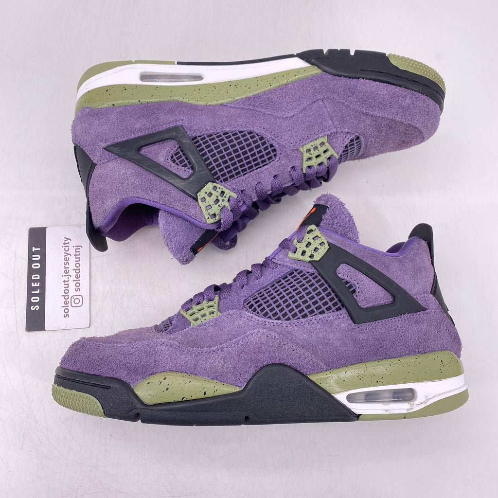 Air Jordan (W) 4 Retro "Canyon Purple" 2022 Used Size 11.5W
