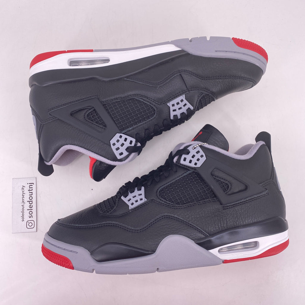 Air Jordan 4 Retro "Bred Reimagined" 2024 New Size 10.5
