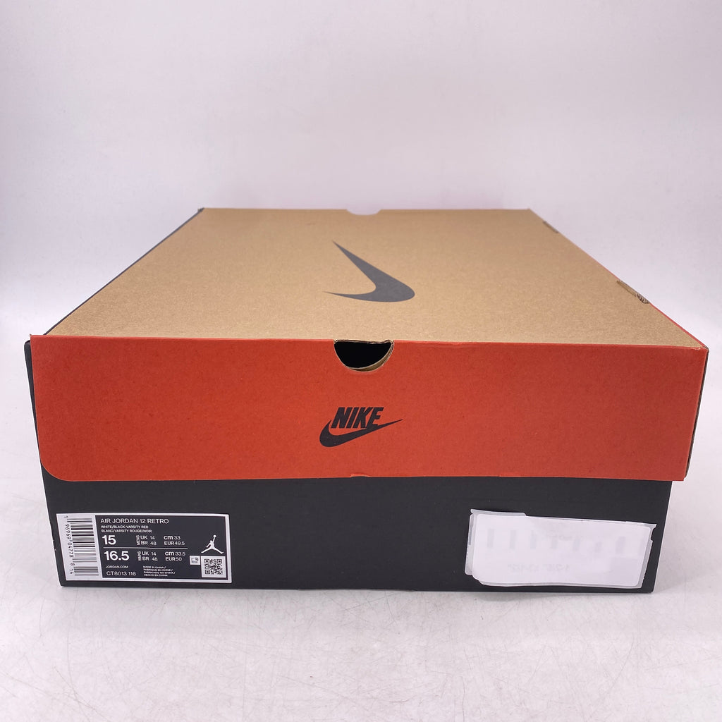 Air Jordan 12 Retro "Cherry" 2023 New Size 15