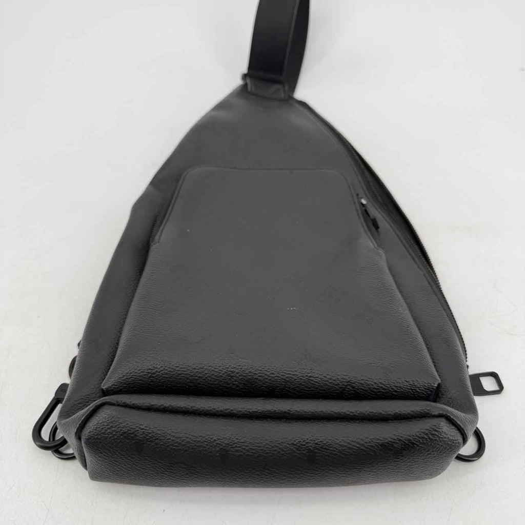 Louis Vuitton Crossbody "DUO" Used Black Size OS