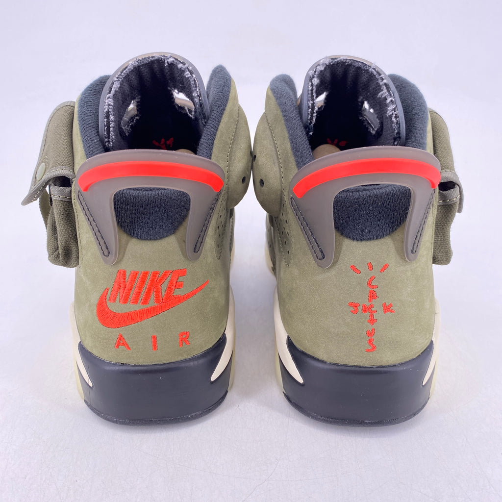 Air Jordan 6 Retro "Travis Scott Olive" 2019 Used Size 8