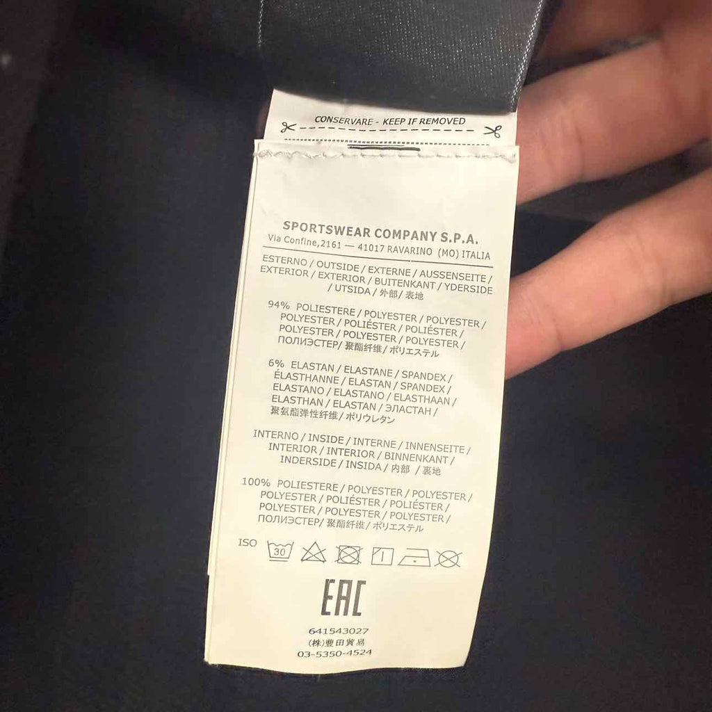 Stone Island Jacket "PATCH LOGO" Black Used Size 2XL