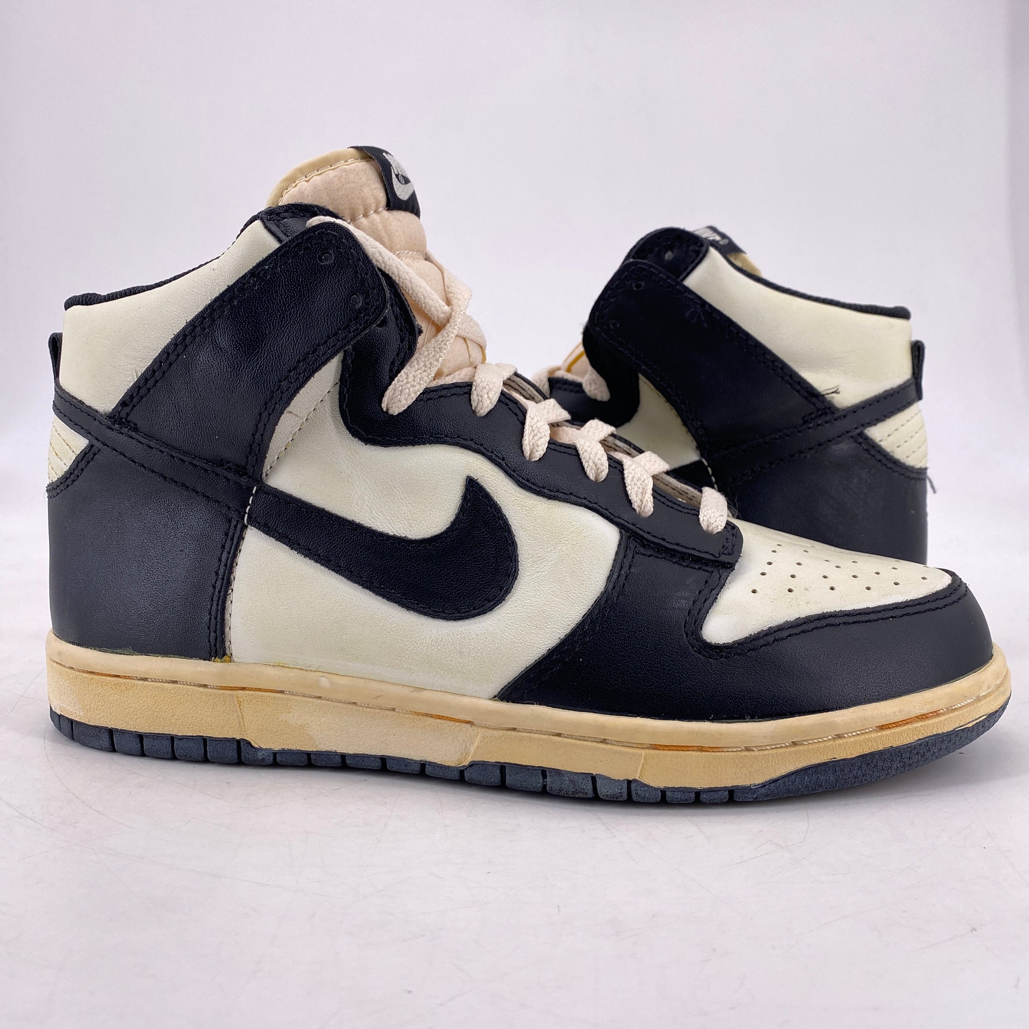 Nike Dunk High &quot;Sail Black&quot; 2008 Used Size 9