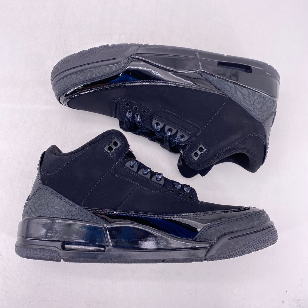 Air Jordan 3 Retro "Black Cat" 2025 Used Size 7.5