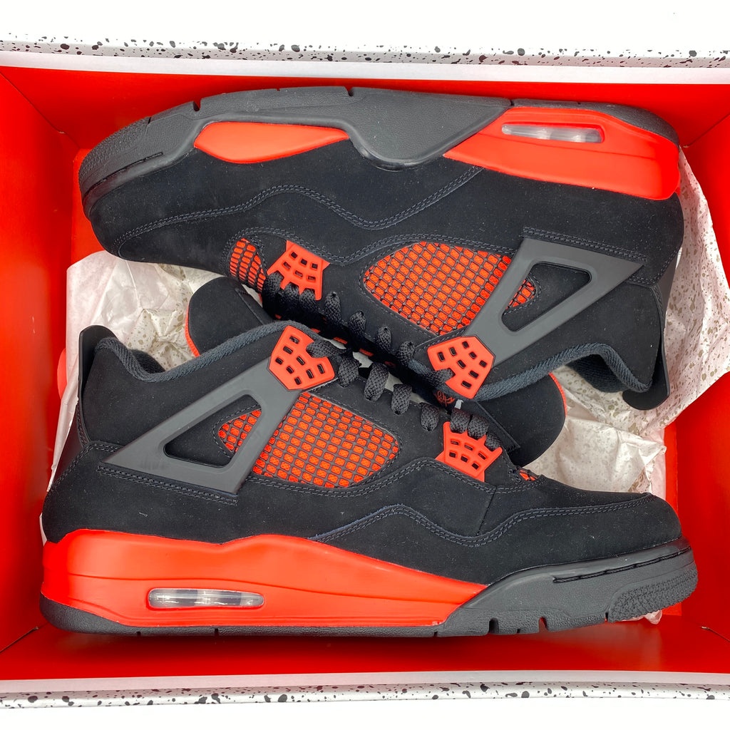 Air Jordan 4 Retro "Red Thunder" 2022 New Size 12