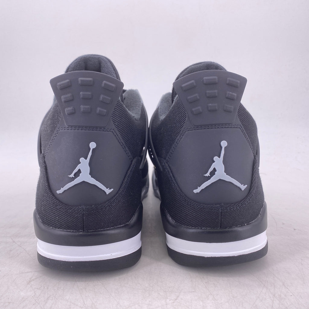 Air Jordan 4 Retro "Black Canvas" 2022 New Size 12