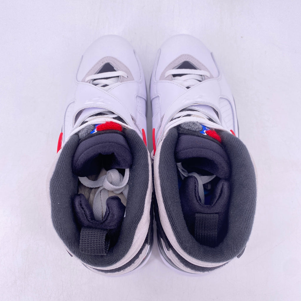 Air Jordan 8 Retro "White True Red" 2025 New Size 10