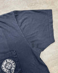 Chrome Hearts T-Shirt "MALIBU" Black Used Size 2XL