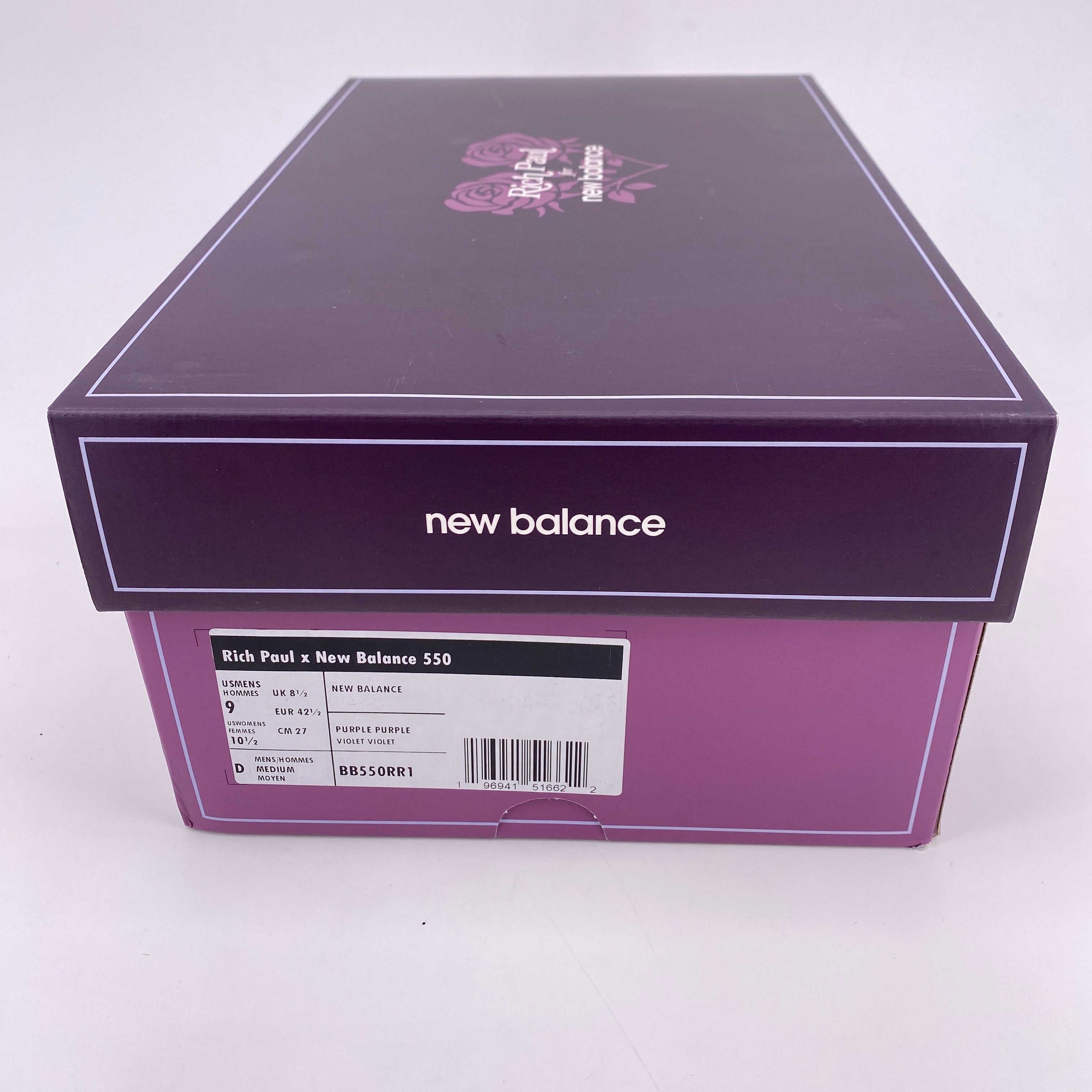 New Balance 550 &quot;Rich Paul Forever Yours&quot; 2023 New Size 9