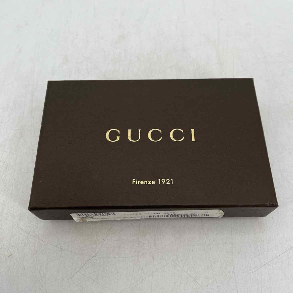 Gucci Pouch "GG SUPREME" Used Blue Size OS