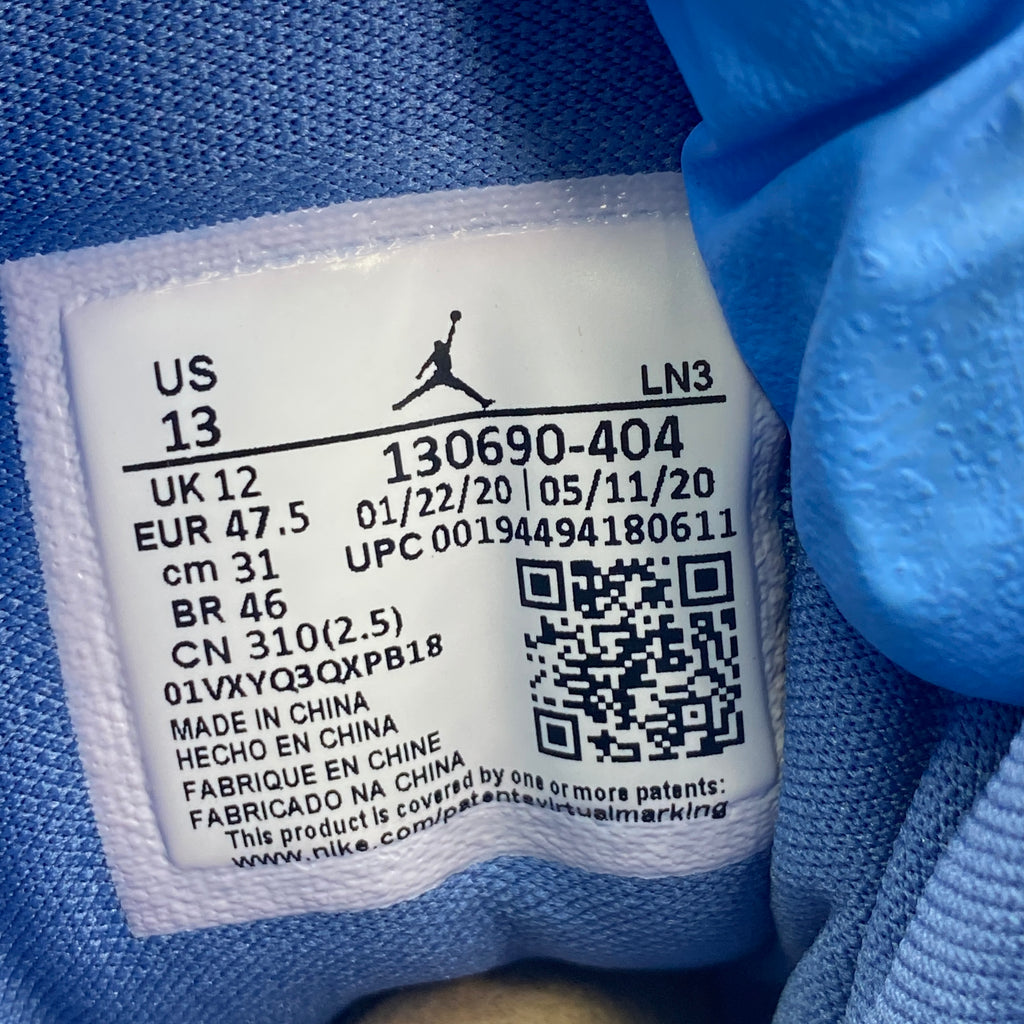 Air Jordan 12 Retro "Indigo" 2020 New Size 13