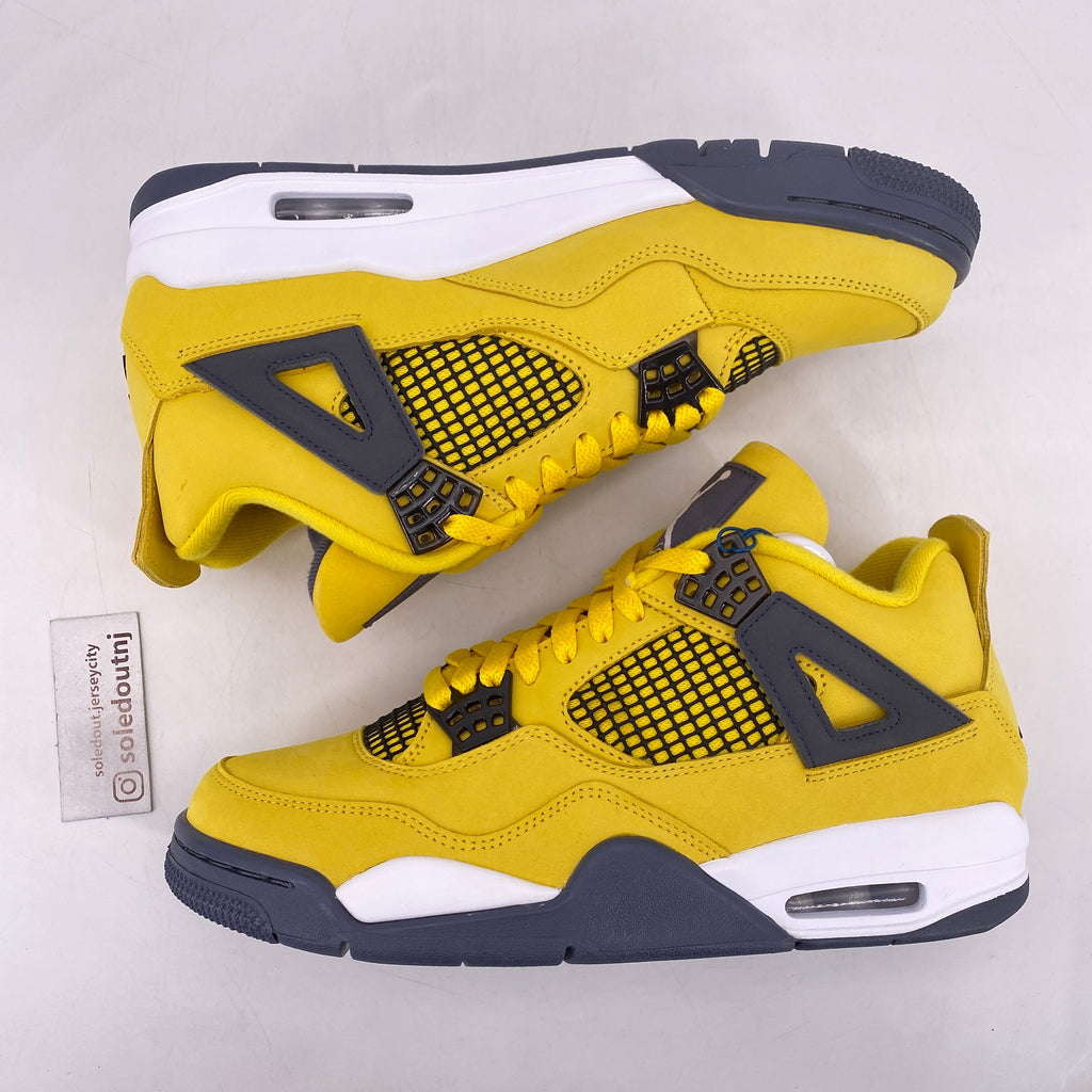 Air Jordan 4 Retro "Lightning" 2021 New Size 8.5