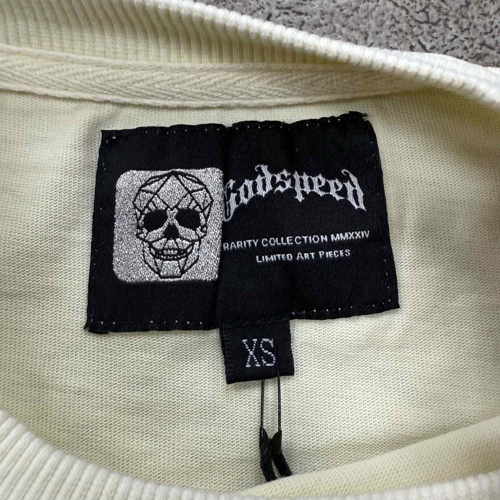 Godspeed Long Sleeve "F.T.D" Cream New Size XS