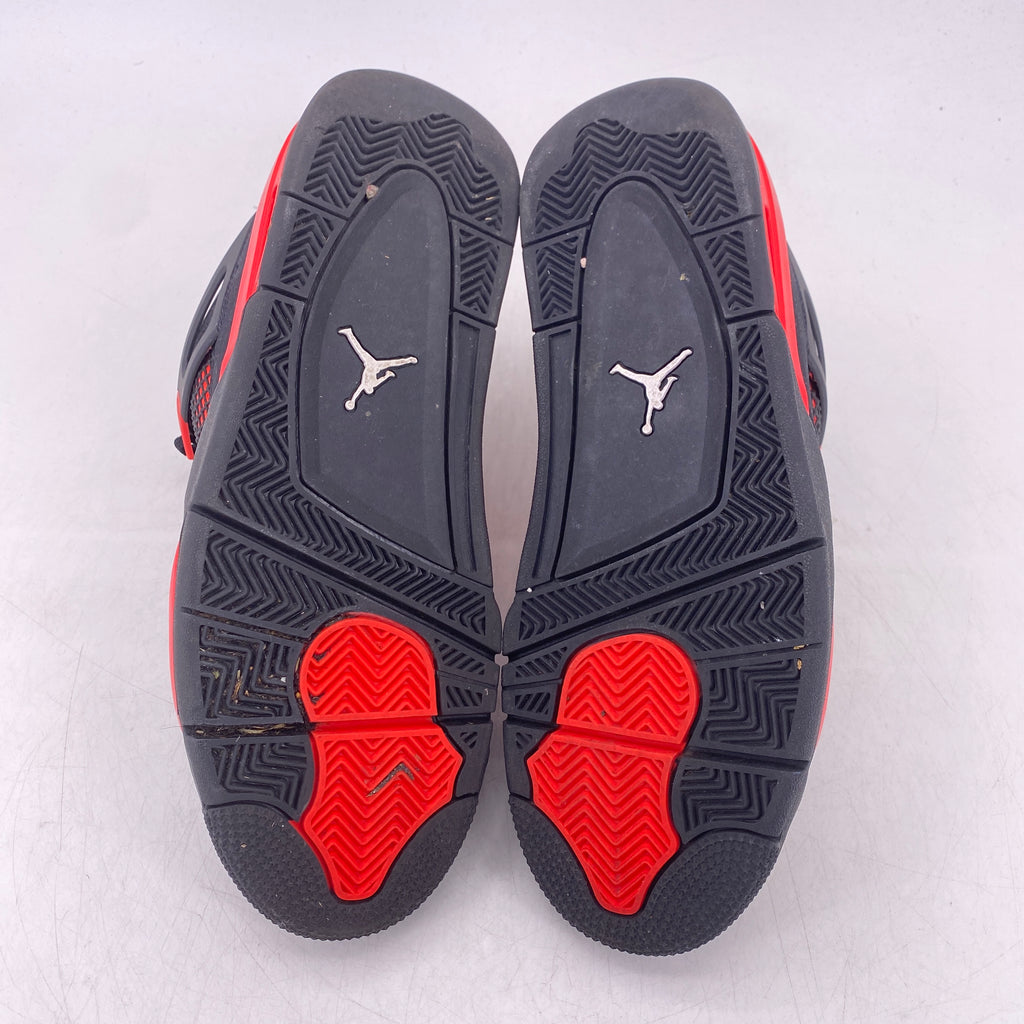 Air Jordan 4 Retro "Red Thunder" 2022 Used Size 9.5