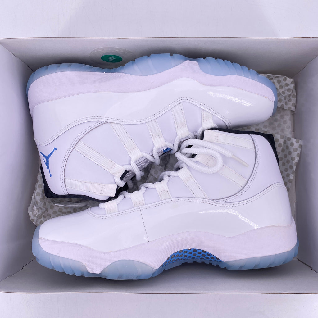 Air Jordan 11 Retro "Legend Blue" 2024 New Size 8.5