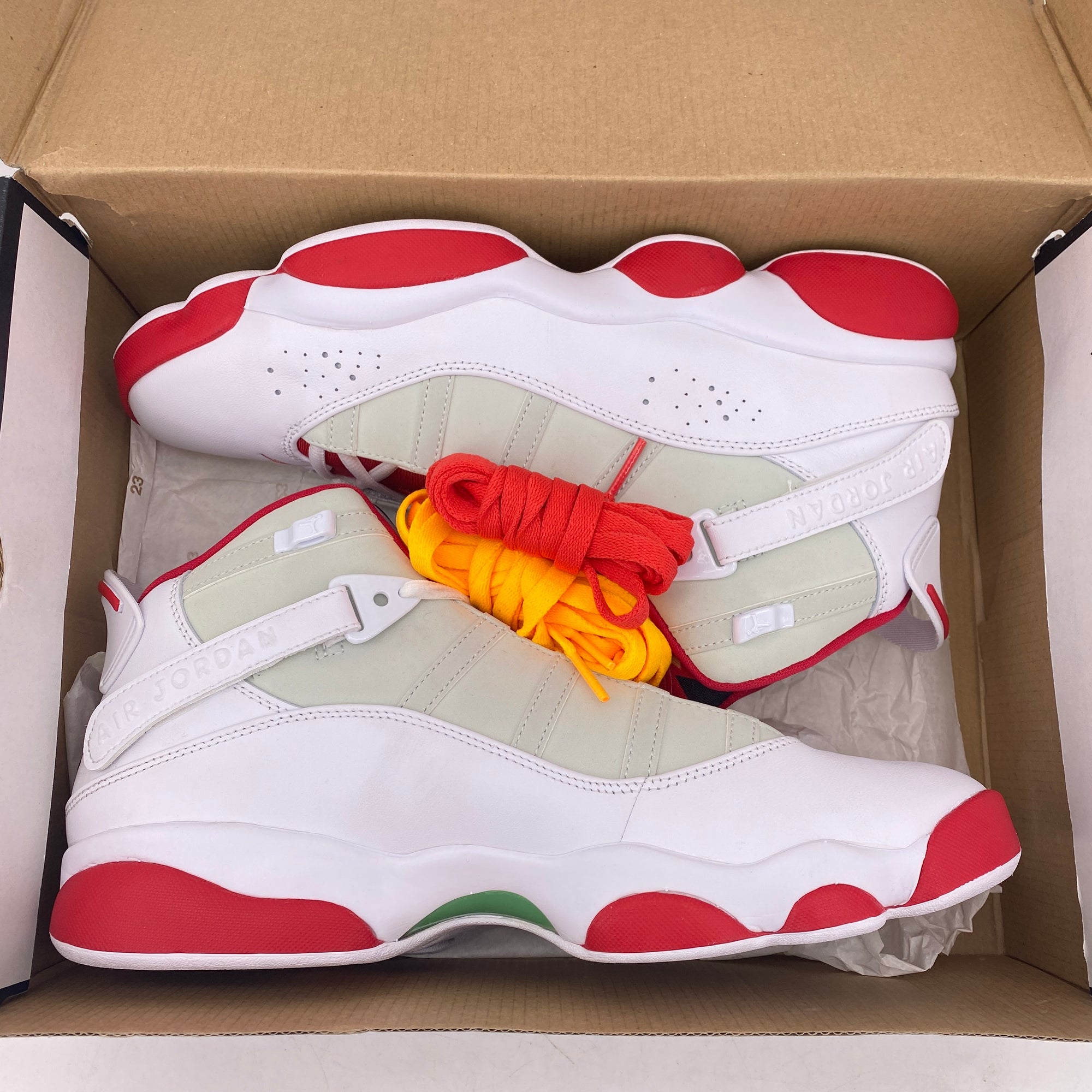 Air Jordan 6 Rings &quot;Hare&quot; 2021 New Size 11